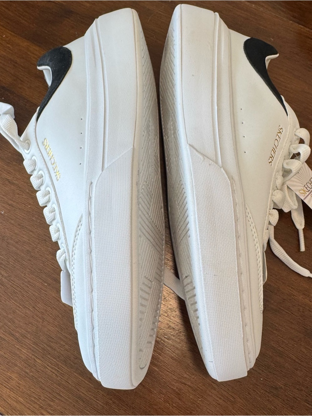 Skechers Cordova Classic Washable Sneaker Court Classics Shoes White Men’s 8.5 - Picture 8 of 9